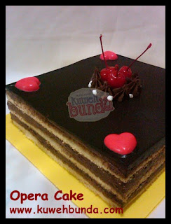 [Pesanan] Opera Cake