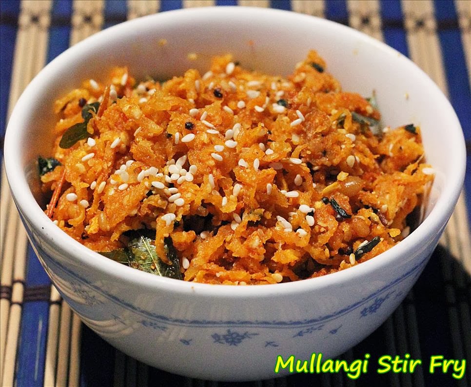 Radish StirFry « Srilankan hot meals