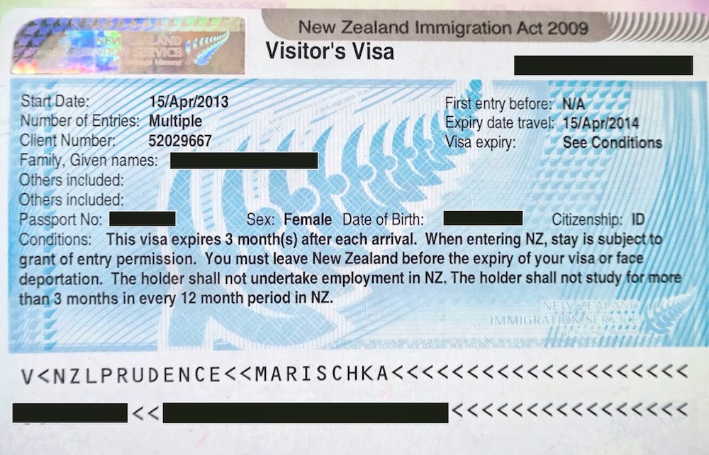 Новозеландская виза. Visitor visa. Виза визитер в Испании. Как выглядит виза новой Зеландии.