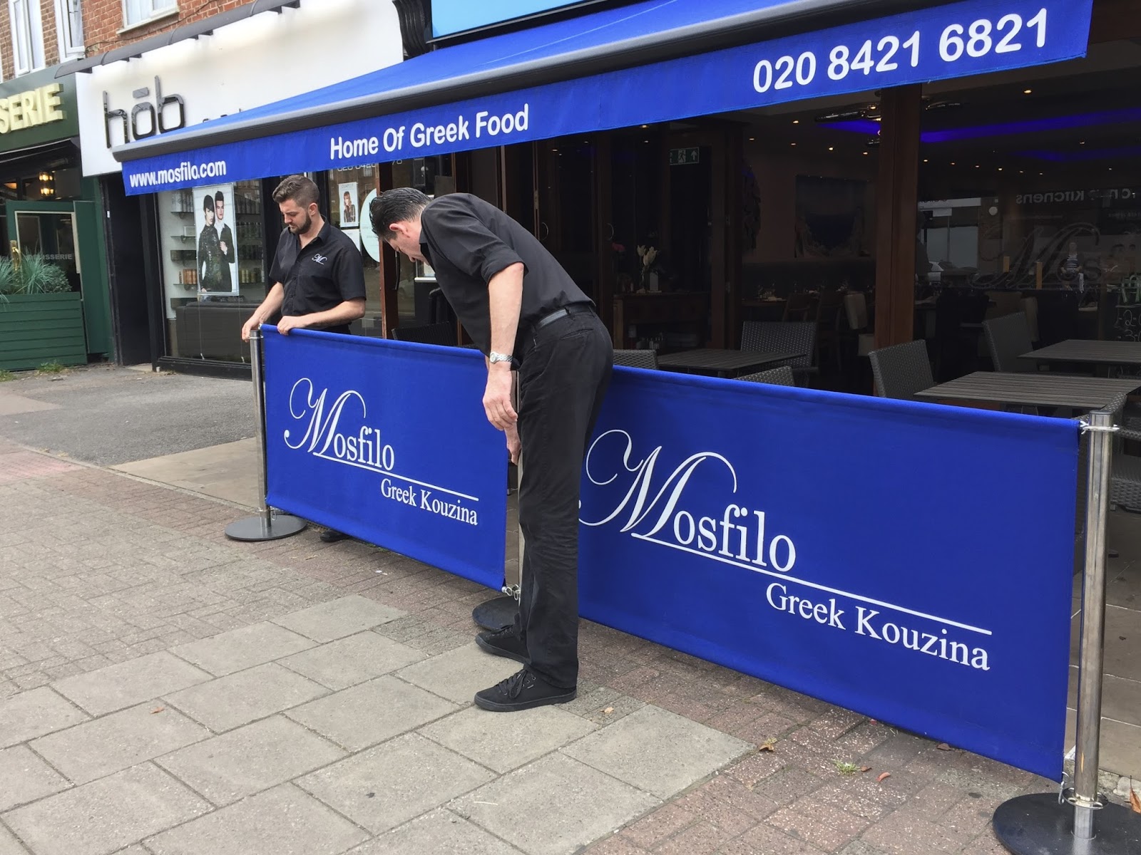 Travel with Angela Lansbury Mosfilo Greek Restaurant Adds To Hatch End