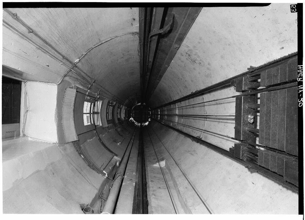 The Elevator Shaft That Came Before The Elevator Amusing