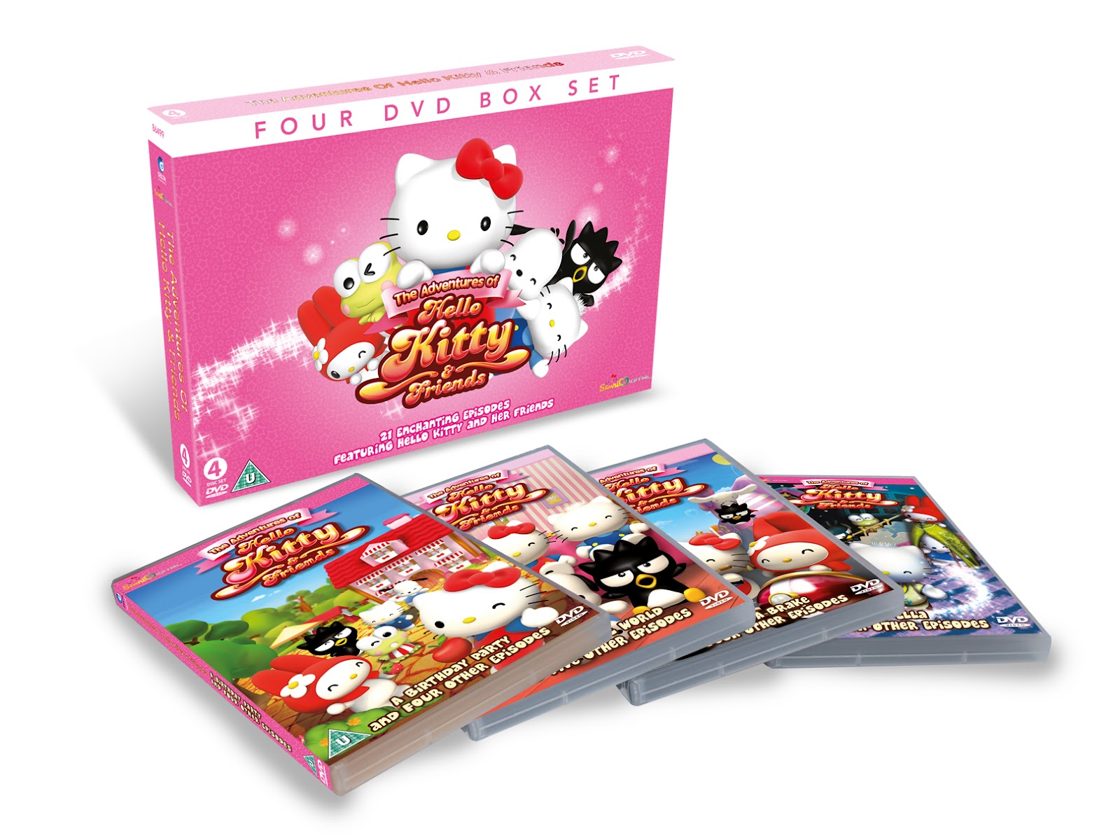 Delta Digital Media Hello kitty & Friends 4 DVD Box Set