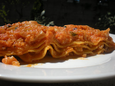 Le lasagne al Ragù di Cavolfiore un piatto speciale per gli amici vegetariani