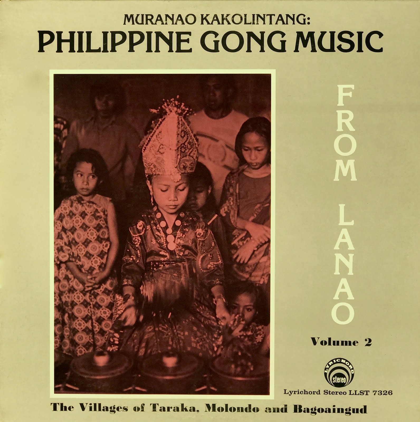 MusicRepublic World Traditional Music from LPs and Cassettes PHILIPPINES Muranao Kakolintang