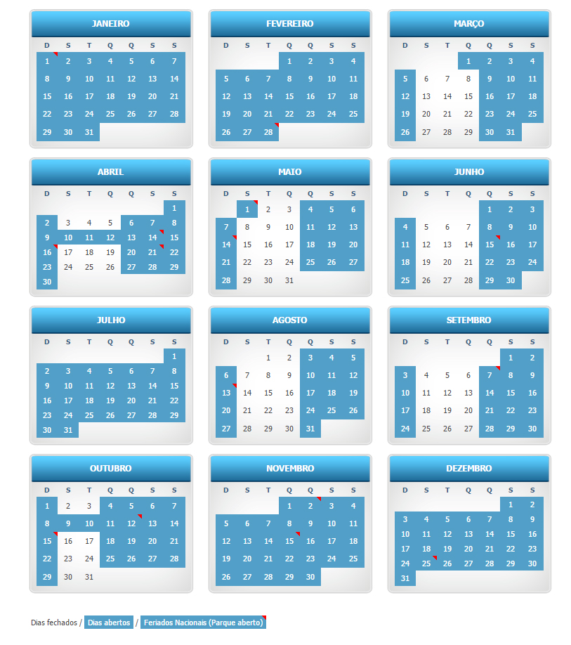 Quando ir ao Beto Carrero? Calendário e Lotação Vem pro Parque! Quando ir ao Beto Carrero? Calendário e Lotação Vem pro Parque!