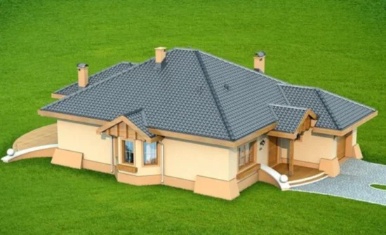 desain rumah rumah eropa sederhana