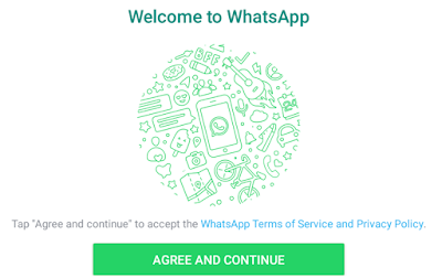 mengaktifkan registrasi akun pada whatsapp