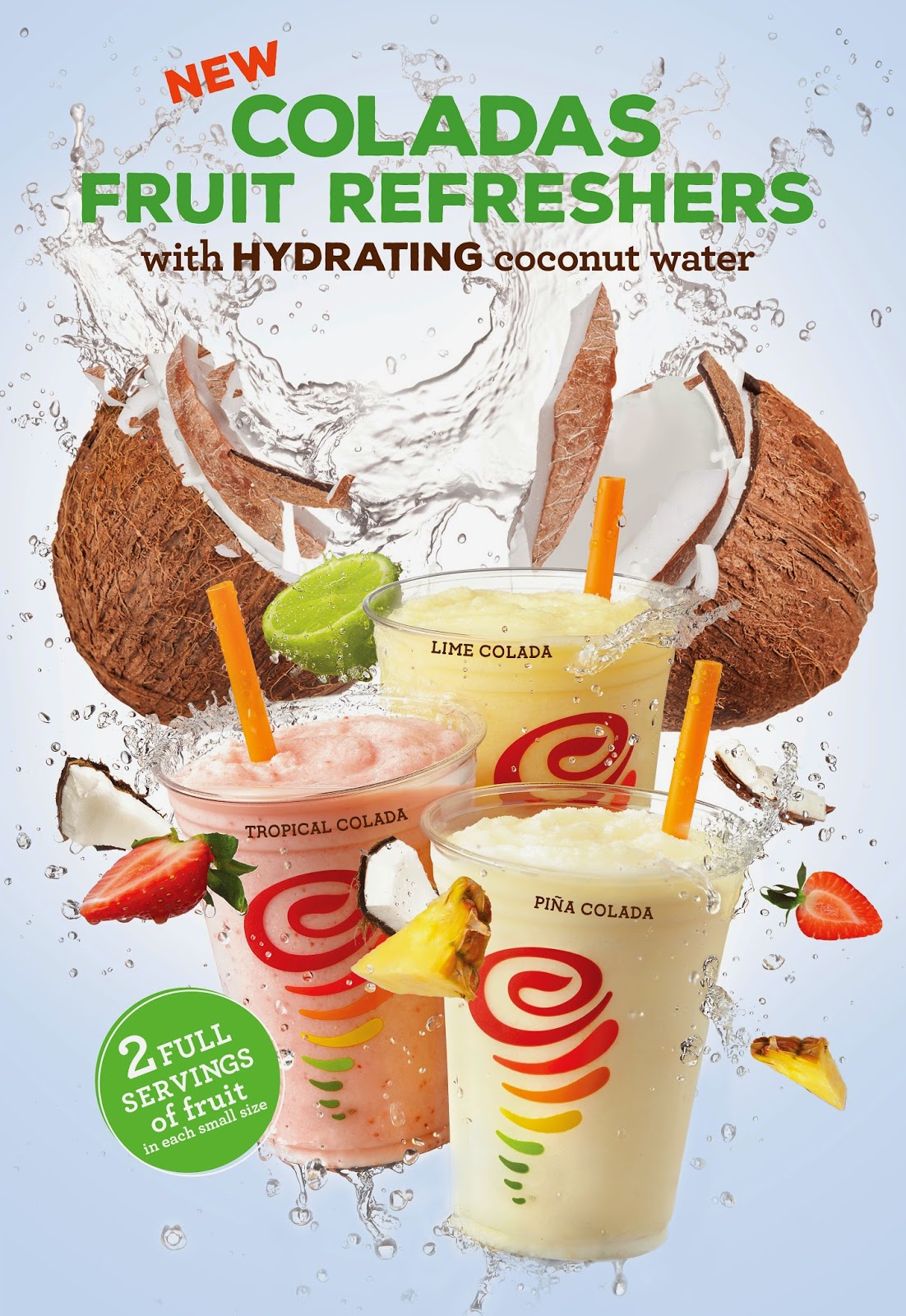 Hawaii Mom Blog: Coladas Fruit Refreshers Now Available at Jamba Juice ...