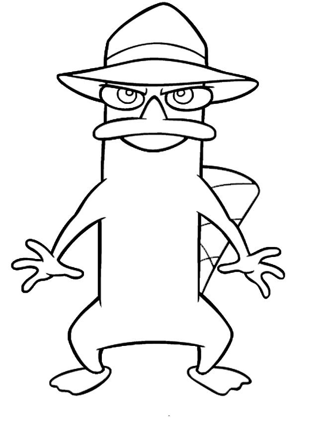 Phineas And Ferb Coloring Pages Free Printable Coloring Pages Cool