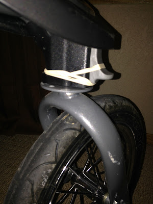 graco stroller front wheel lock