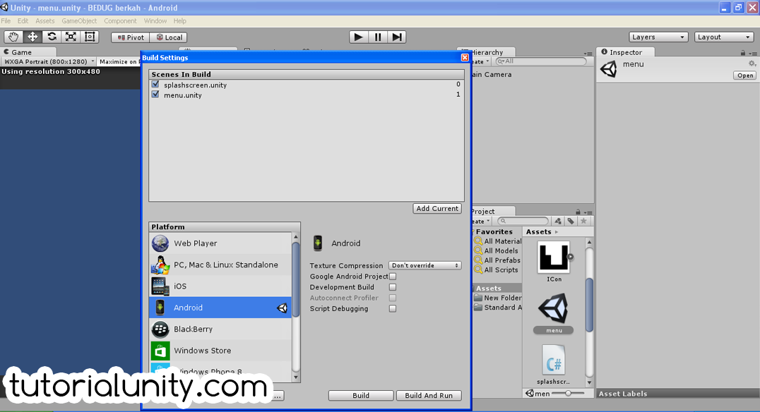 how to make splash screen/loading screen in unity - TutorialUnity