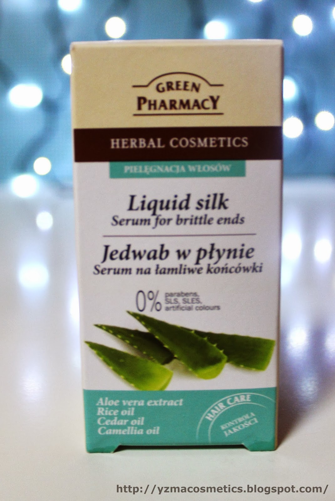 Jedwab na włosach // Green Pharmacy