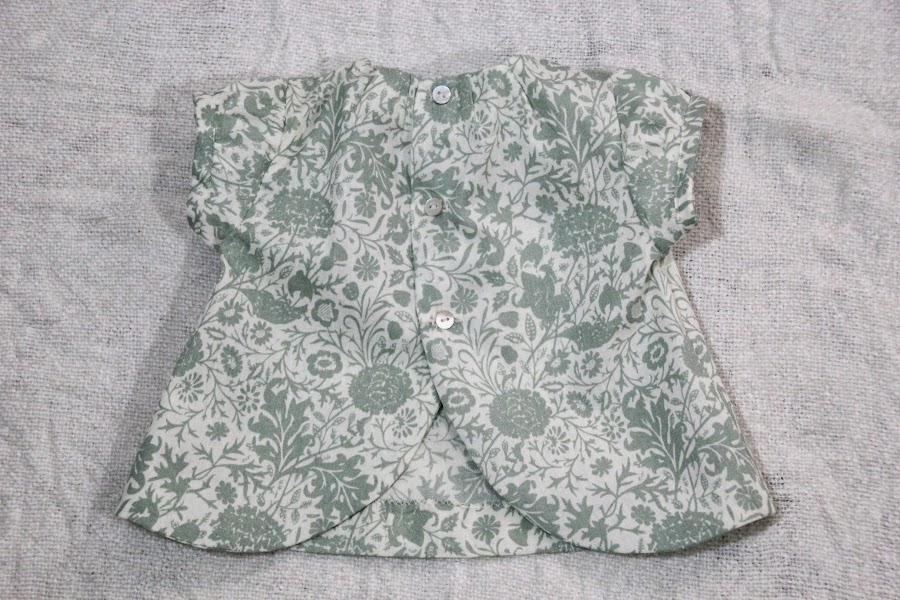 DIY Cómo hacer vestido y cubre pañal para bebé (patrones o moldes gratis)