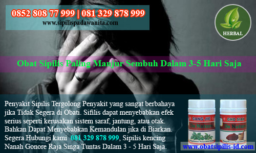 cara mengobati sipilis dengan obat herbal