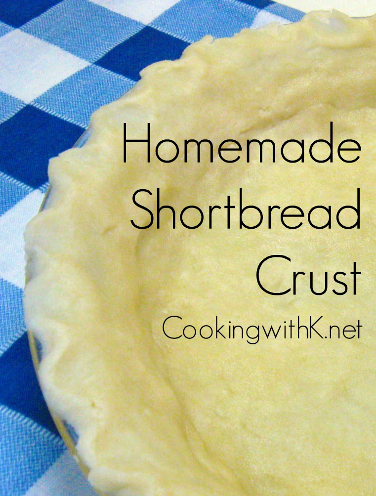 Easy Homemade Buttery Shortbread Crust