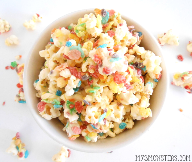 Fruity Pebbles Popcorn recipe at /