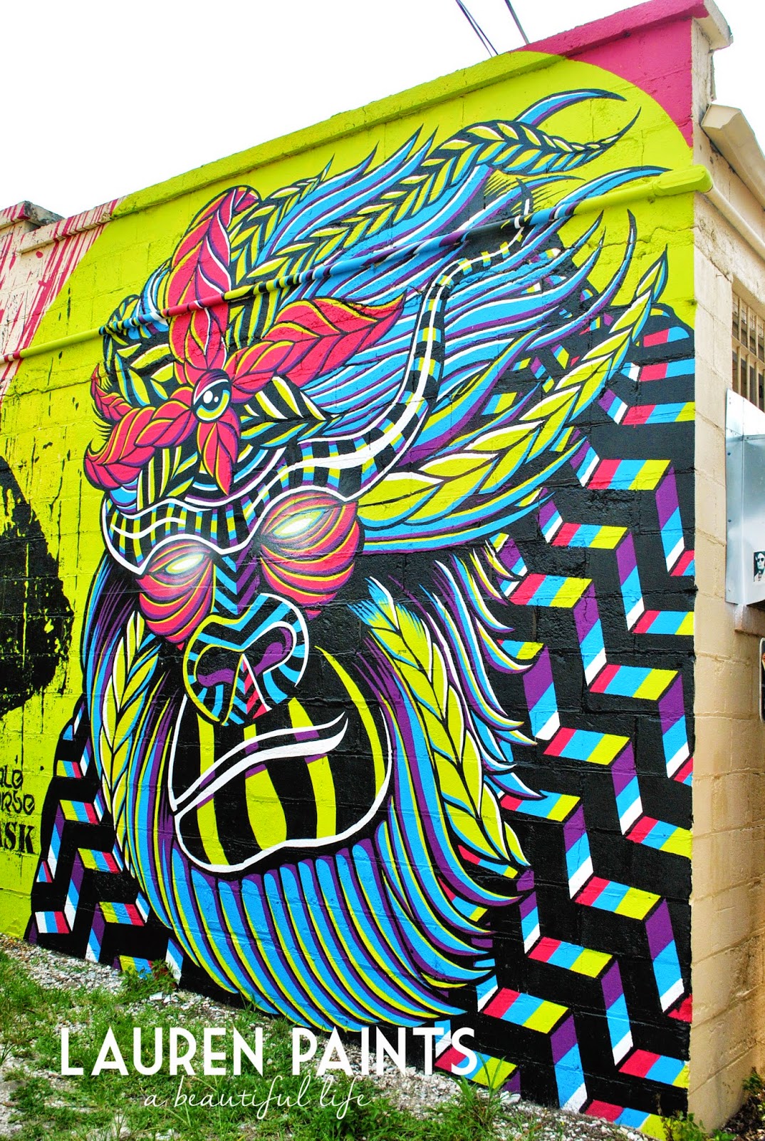 Downtown St Petersburg Florida street art 