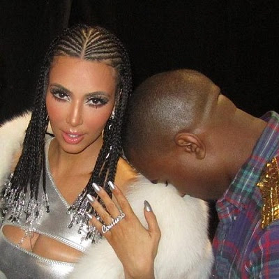 kim kardashian braided cornrows braids