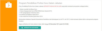 Cara Daftar Sertifikasi Guru Melalui PPG di SIM PKB Cara Daftar Sertifikasi Guru Melalui PPG di SIM PKB