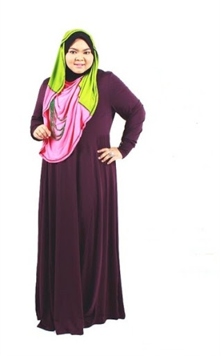 Trend Baju  Muslim  Untuk Wanita  Gemuk  atau Hamil Terbaru  