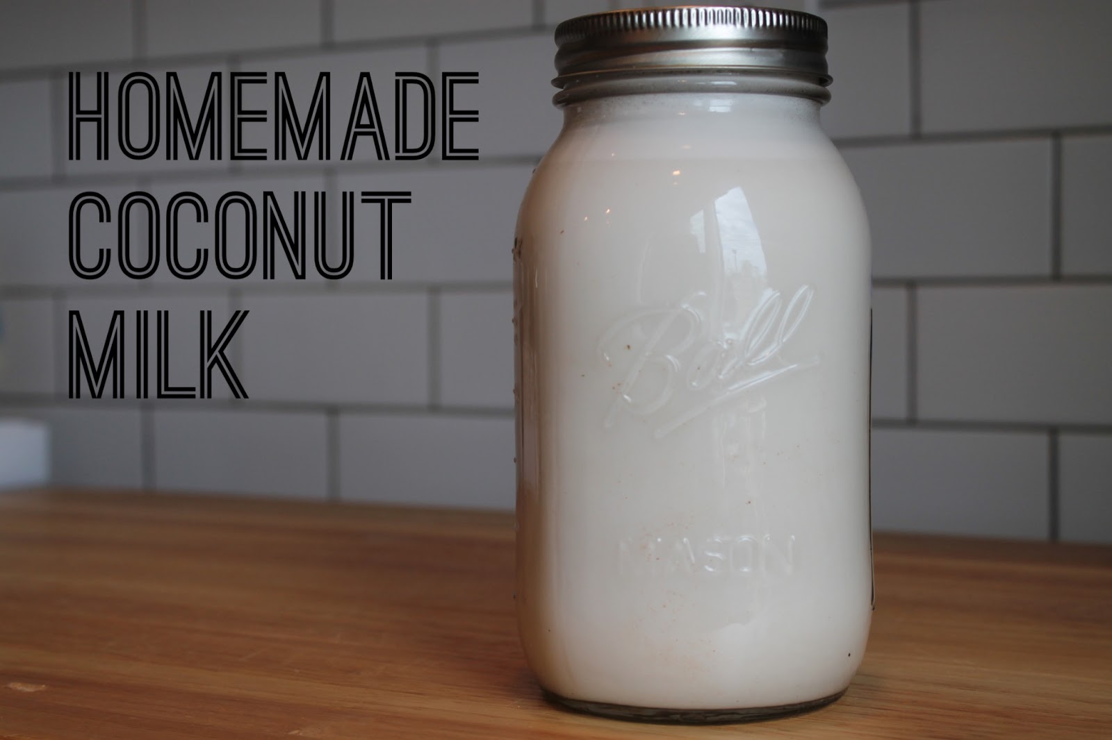 Shannon Loves Lemon Make Your Own Coconut Milk!