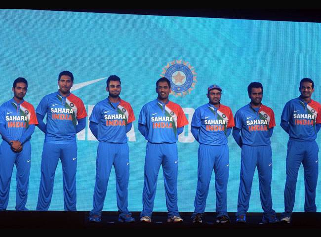 Image result for nike india odi jersey with indian flag