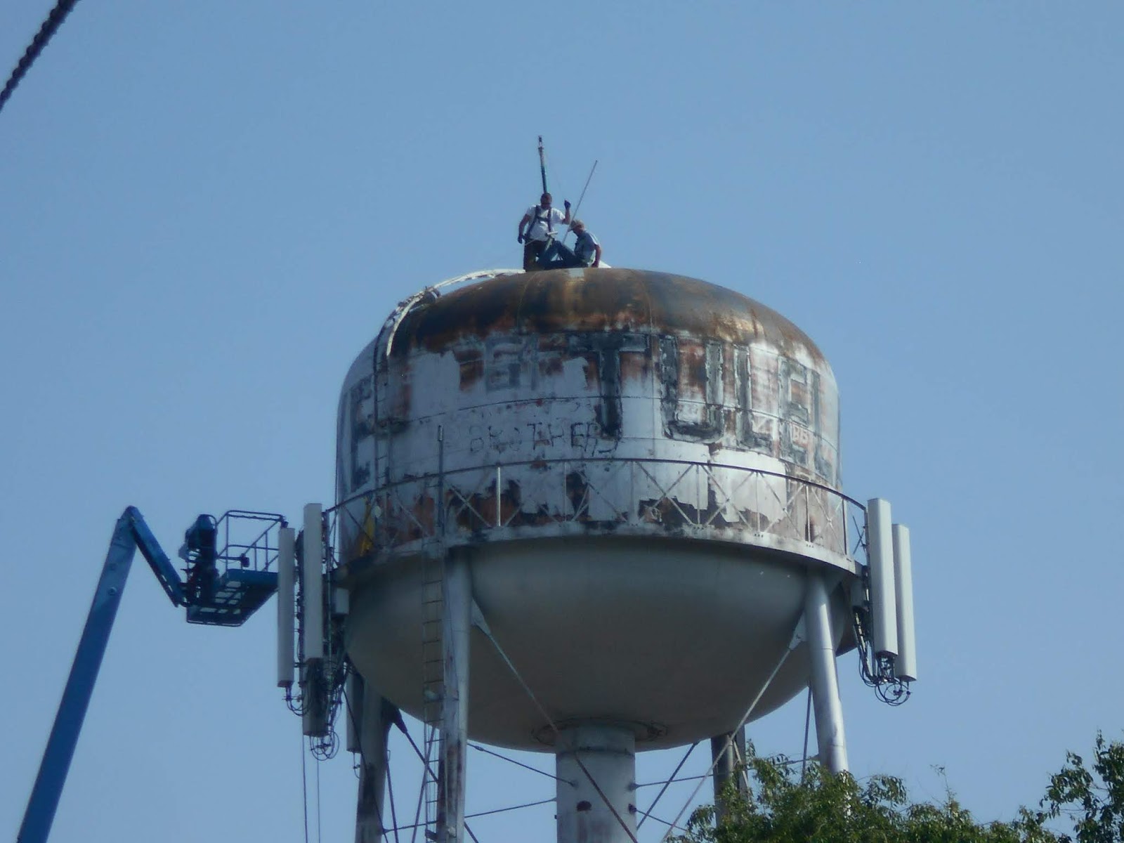 Tulelake Water Tower getting a muchneeded facelift, finally