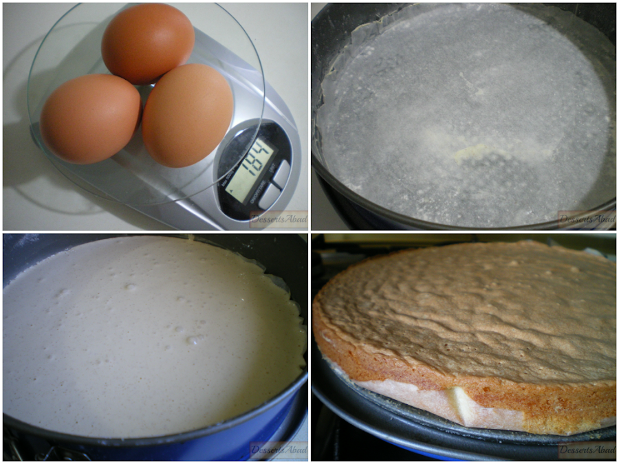 Torta inglesa (Elaboración)