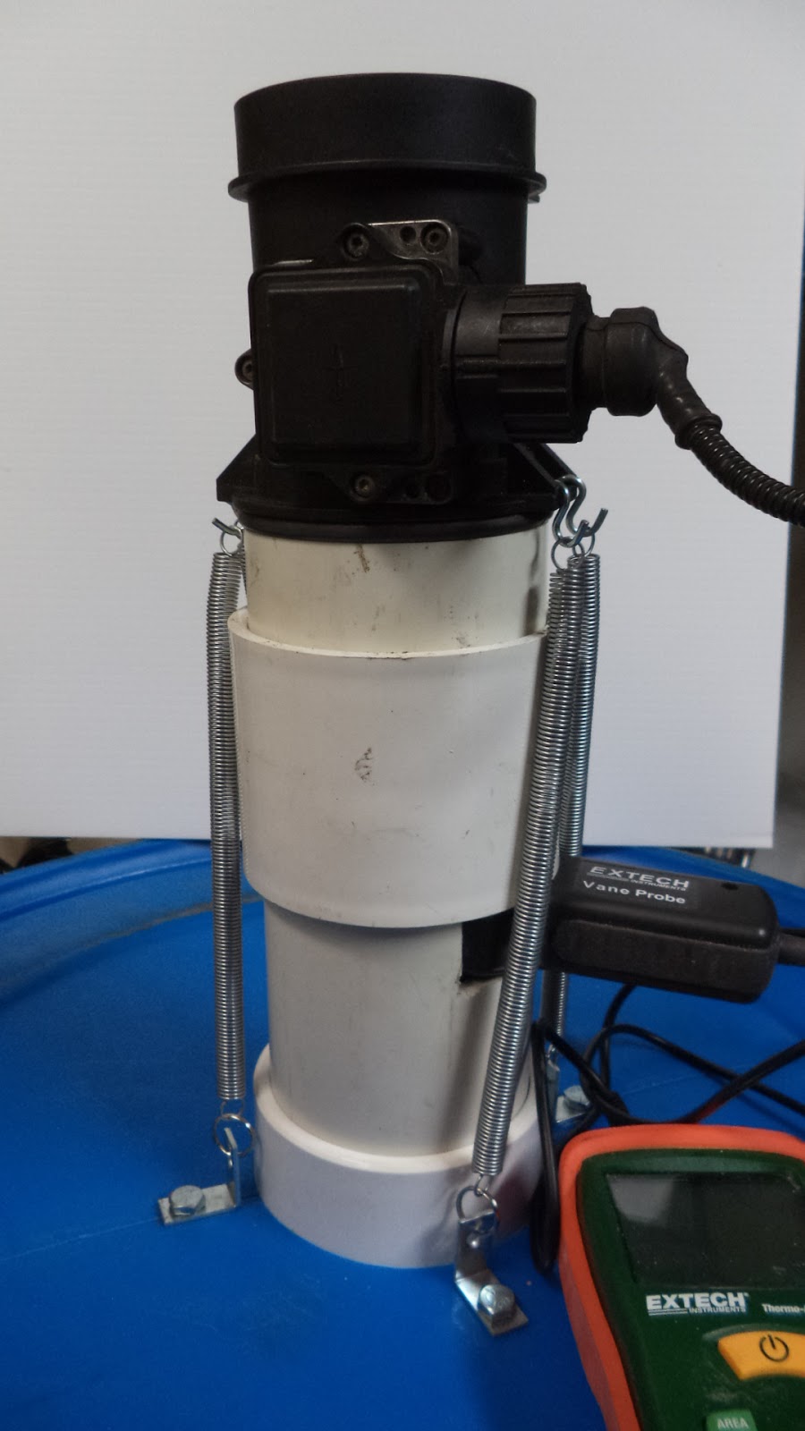 William's EV Bimmer 325i: Economy Air Flow Test Fixture Construction