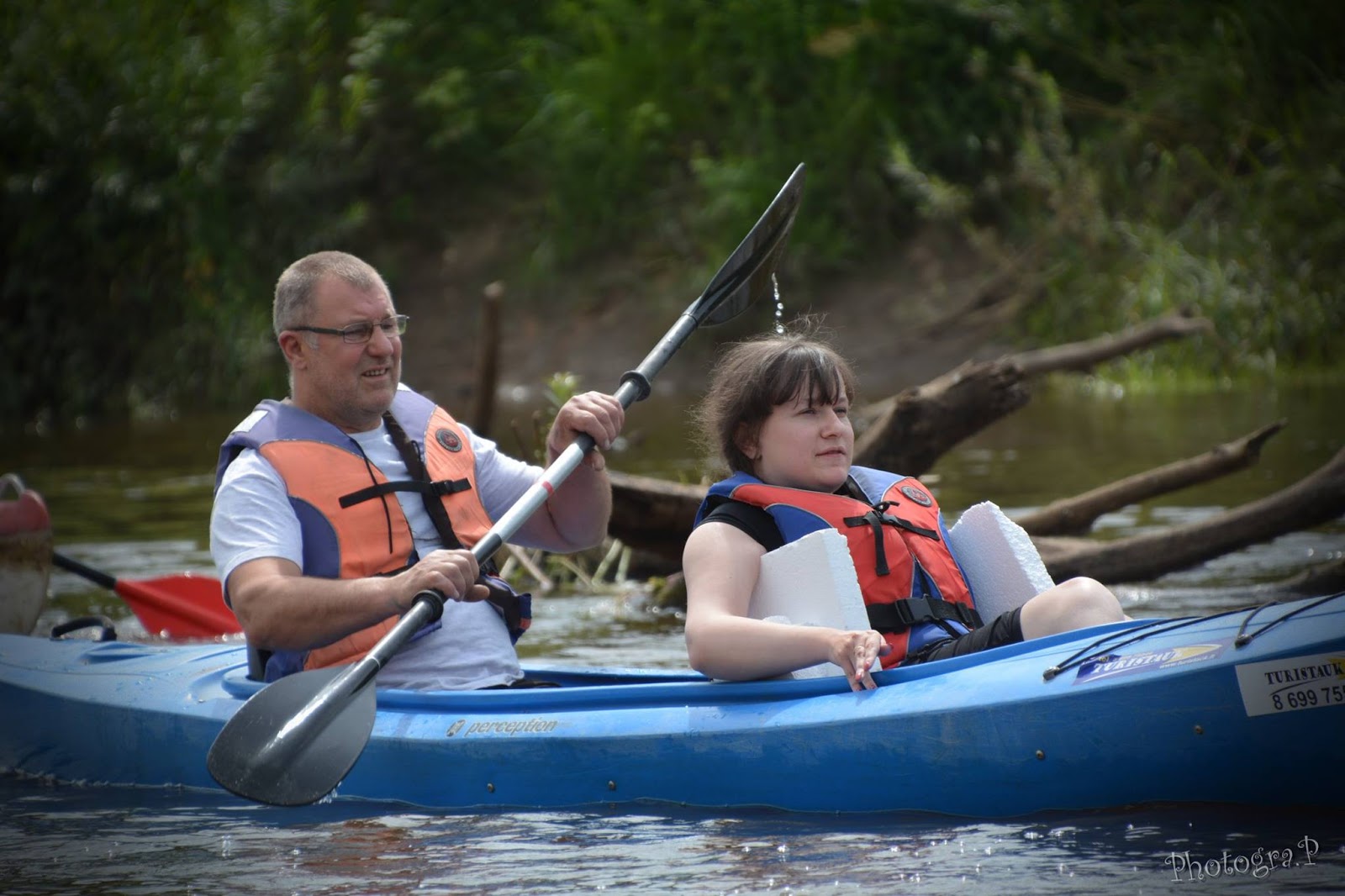 A Wheelchair User in a Kayak