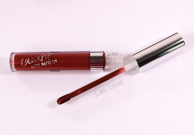 ColourPop Ultra Matte Lips - Love Bug, Saigon and Rooch Swatches & Review