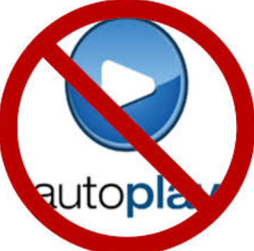 Disable Autoplay Facebook