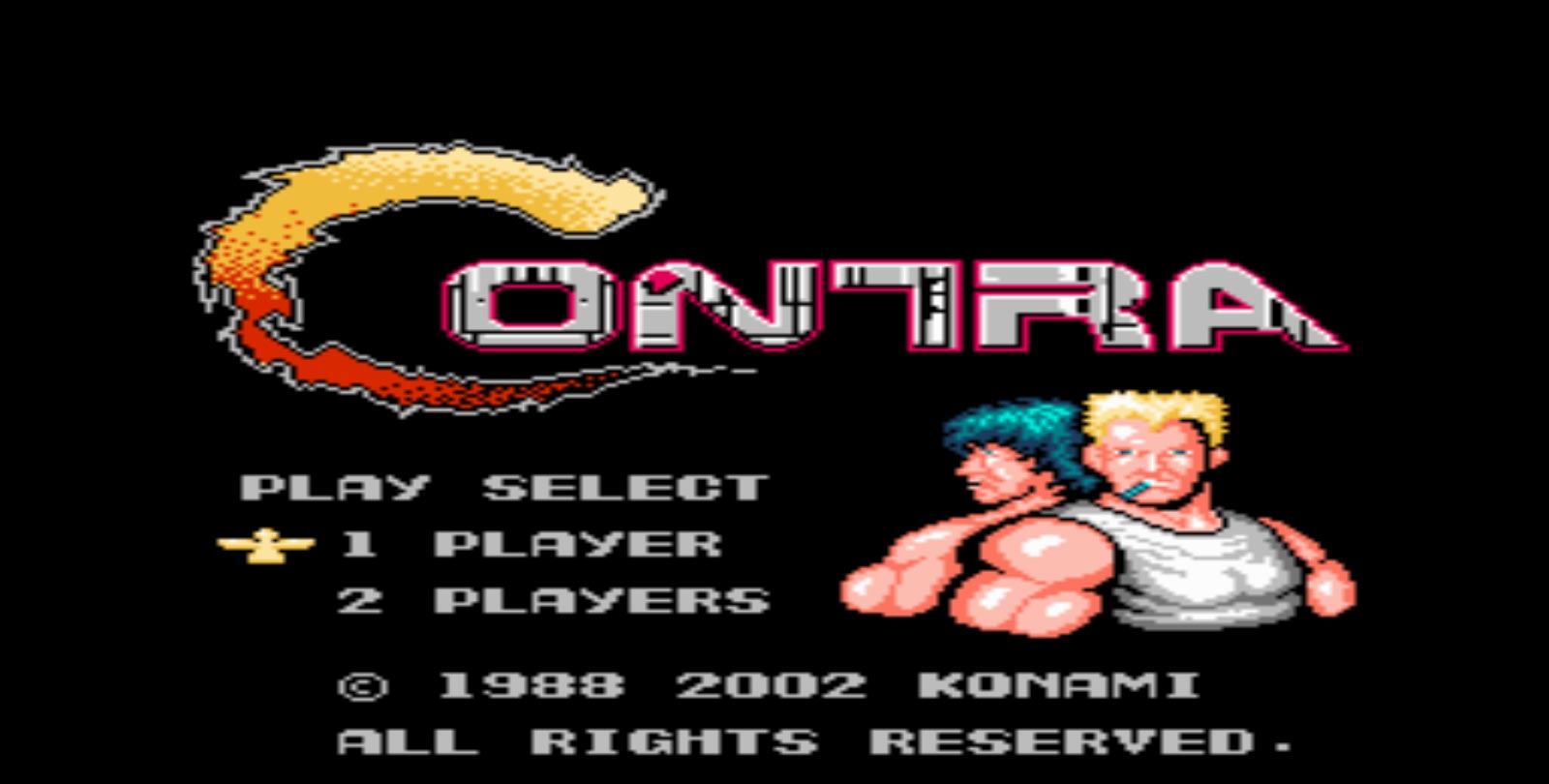 لعبة كونترا القتالية CONTRA - منصة تجربة لعبة كونترا القتالية اتاري CONTRA - منصة تجربة