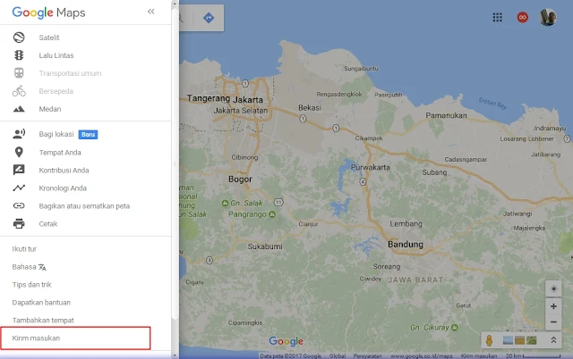 Cara Melapor ke Google Maps