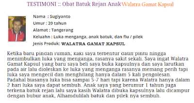 Walatra Gamat Emas Kapsul Original