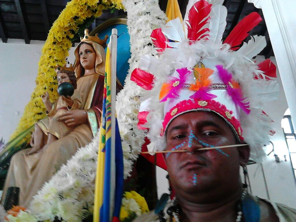 F.Publividas. La Virgen de Coromoto, Escolta de los Indios Coromotanos