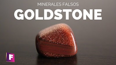 Goldstone (Mineral falso) el material que imita a la piedra del sol, como diferenciarlas ?