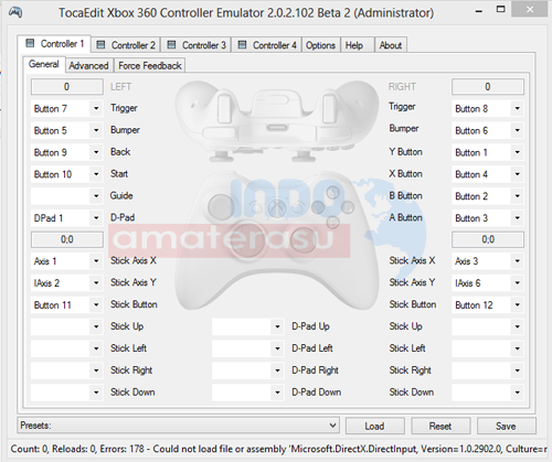 XBOX 360 Controller For Windows Emulator XBOX 360 Controller For Windows Emulator