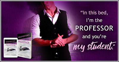 Professor teaser ONE Misadventures with a Professor by Sierra Simone