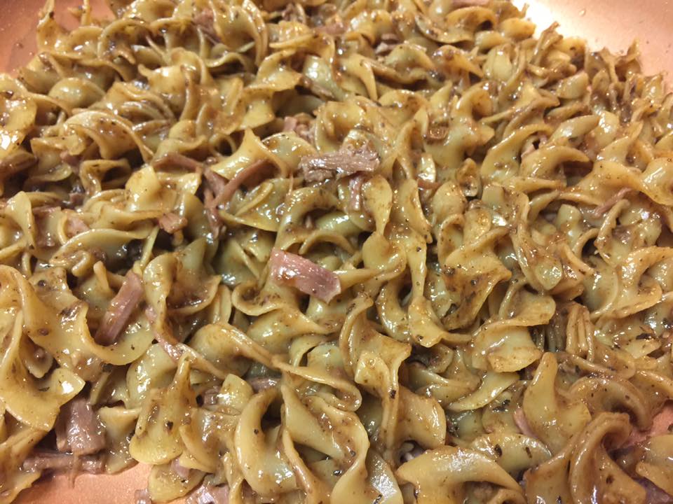 Chrissy's Savory Slow Cooker Pot Roast & Egg Noodles 2 Quick Recipes!