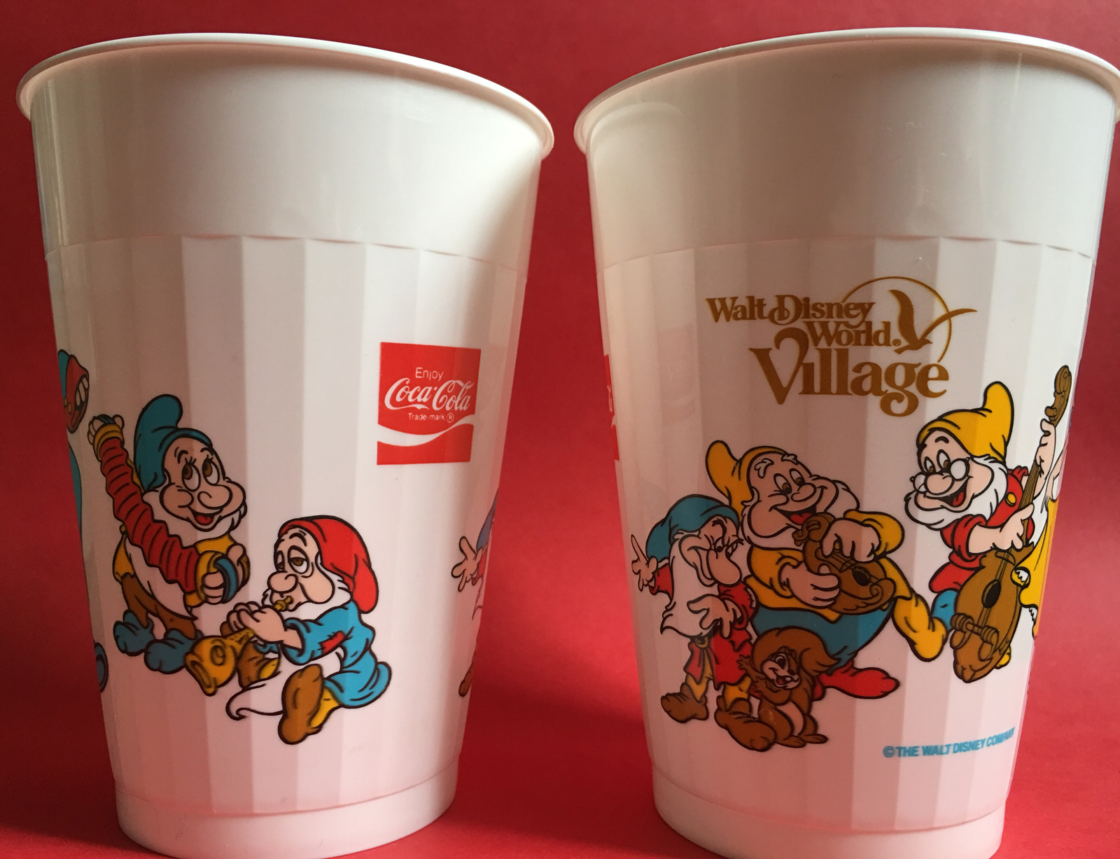Filmic Light - Snow White Archive: Walt Disney World Village Souvenir Cups