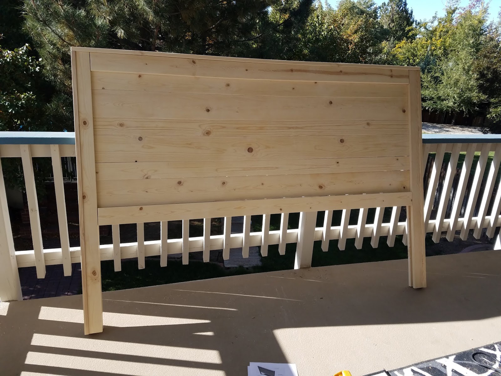 Indiri Wood King Size Headboard