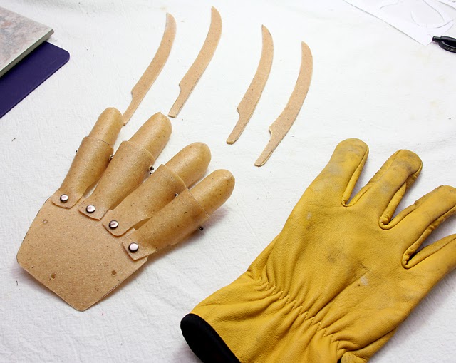 LearnSomethingNew Worbla Thermoplastic Freddy Krueger Glove