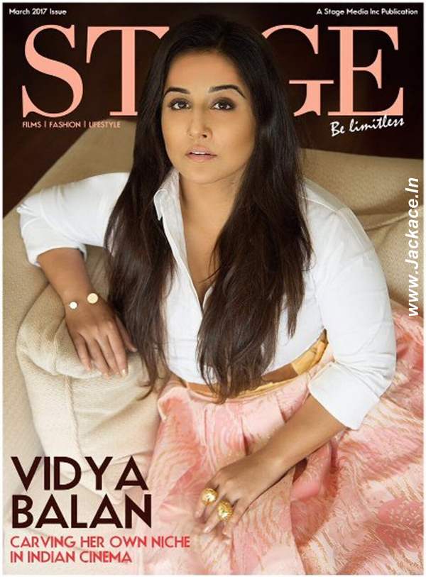 Our Personal Favorite Vidya Balan On The Cover Of Stage Magazine
