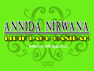 Lirik Lagu : Bencana - Annida Nirwana