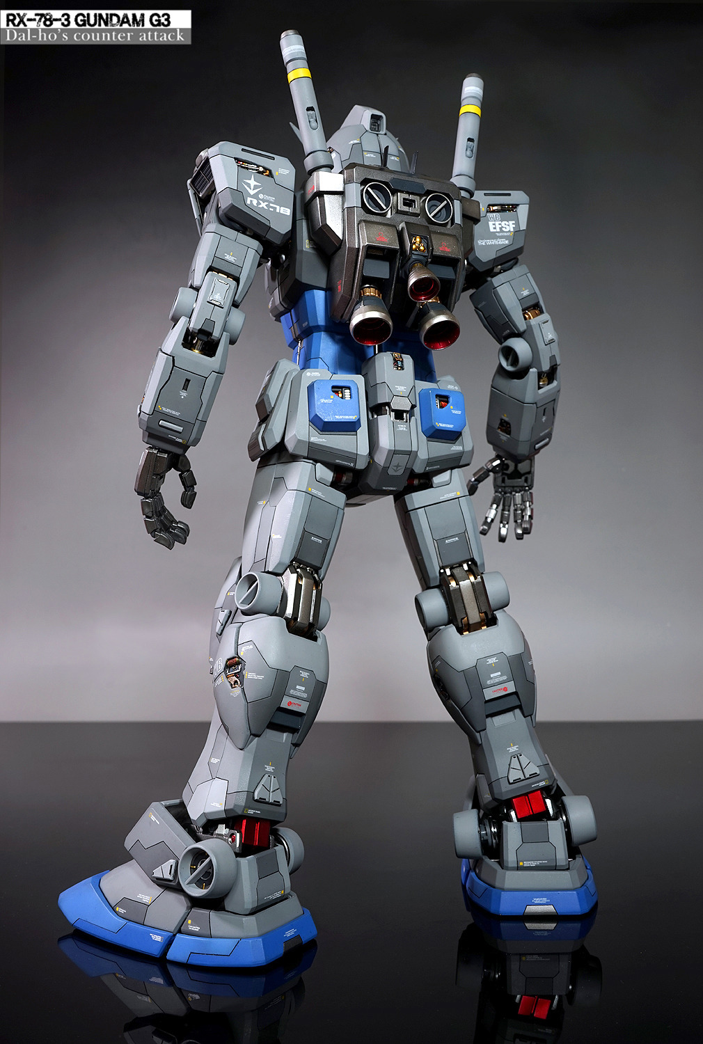 GUNDAM GUY: PG 1/60 RX-78-3 Gundam G-3 - Customized Build