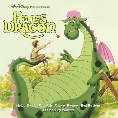 Pete's Dragon review album cover art Disney soundtrack LP iTunes