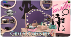 Sims 4 CC's - The Best: Girly Corner by Jomsims