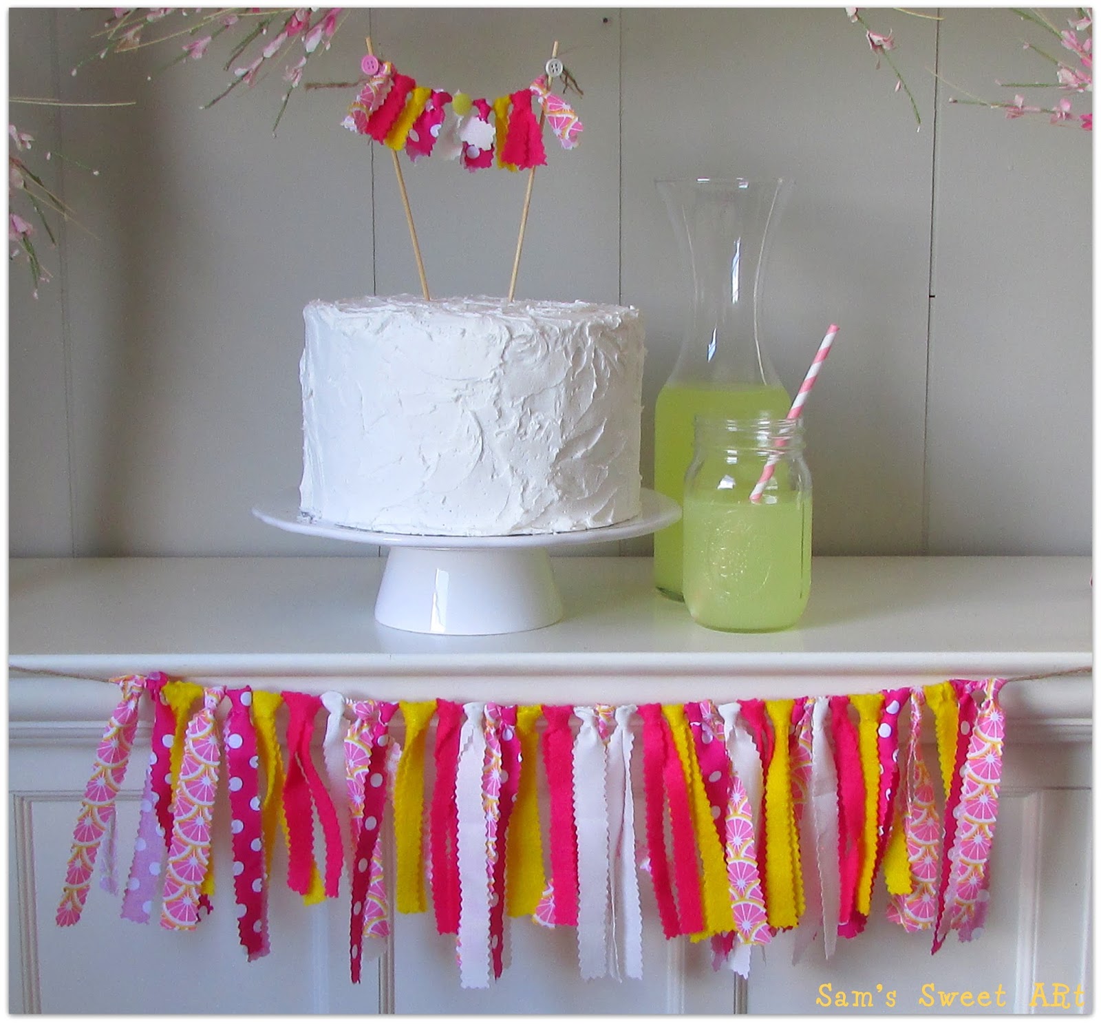Samantha's Sweets and Sam's Sweet Art Pink Lemonade Party
