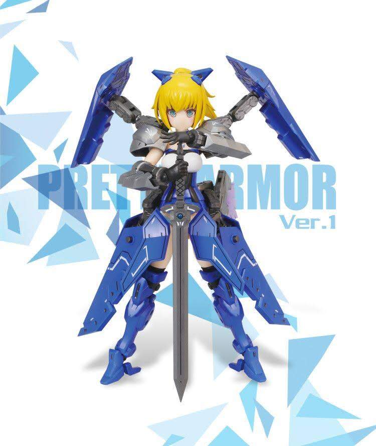 for Pretty Armor ver1 Saber FAG Megami Device Girl Blue Gigantic Rapid Raider 